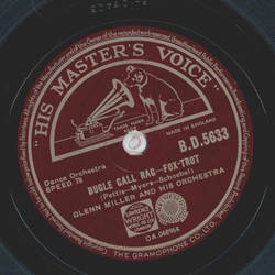 Glenn Miller - Slow Freight / Bugle Call Rag