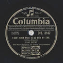 Tony Brent - I dont know what to do with my Time / Walkin...