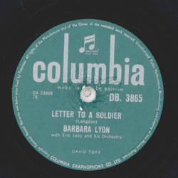 Barbara Lyon - Letter to a Soldier / Falling in Love