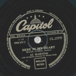 Al Martino - Here in my heart / I cried myself to sleep