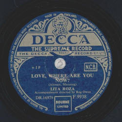 Lita Roza - Love, where are you now? / High Noon 