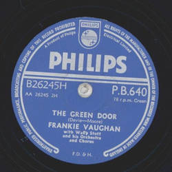 Frankie Vaughan - Pity the poor, poor man / The green door