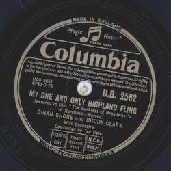 Dinah Shore and Buddy Clark - My One and only Highland...