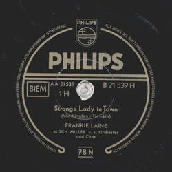 Frankie Laine - Strange Lady in Town / Cool Water