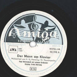 Erwin Hartung -  Der Mann am Klavier / Was nützt denn dem...