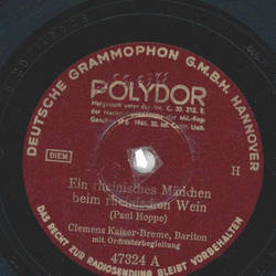 Clemens Kaiser-Breme - Ein rheinisches Mädchen beim...