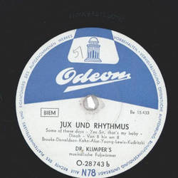 Dr. Klimper`s - Jux und Rhythmus ( Musikalische Fuwrmer )