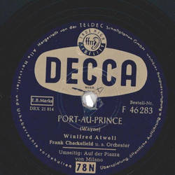 Winifred Atwell - The Italien Theme / Port-au-Prince