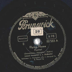 Lionel Hampton - Flying Home / Two Finger Boogie