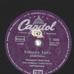 Tennessee Ernie Ford - Sixteen Tons / You Dont Have To Be A Baby To Cry