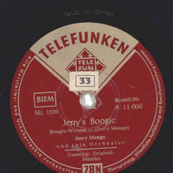 Jerry Mengor - Jerrys Boogie / Original-Mambo