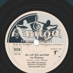 Rita Paul - Ja, ich bin perfekt im Küssen / Rhythmische...