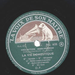 Collection Ages-Memnon - La Vie Domestique / La Vie...