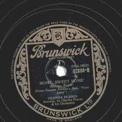 Deanna Durbin - Ave Maria / Home Sweet Home