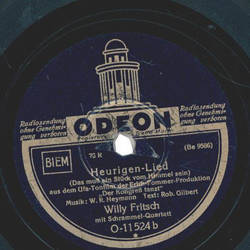 Lilian Harvey / Willy Fritsch - Christels Lied / Heurigen Lied