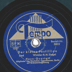 Heyn-Quartett - Der kleine Postillion / In einer kleinen...