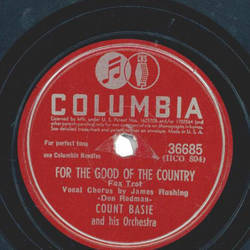 Count Basie And His Orchestra ? Time On My Hands / For The Good Of The Country