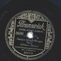 Lionel Hampton and his Orchestra - New Central Avenue / Hamps Boogie-Woogie