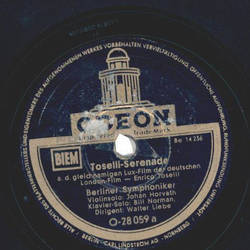 Berliner Symphoniker - Toselli-Serenade / Hejre Kati