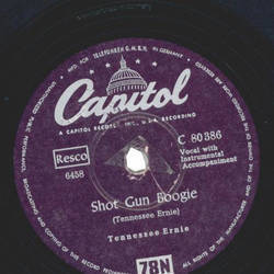 Tennessee Ernie - Shot Gun Boogie / Kissin Bug Boogie