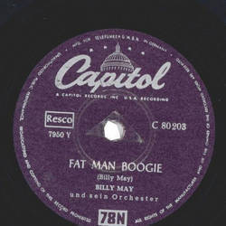 Billy May und sein Orchester - My Silent Love / Fat Man Boogie