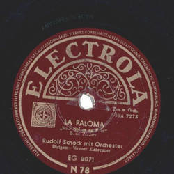 Rudolf Schock - La Paloma / Toselli-Serenade