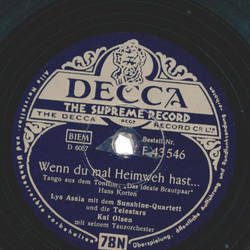 Lys Assia  - Wenn du mal Heimweh hast / Als der Schnitter...