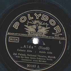 Julius Patzak - Aida / Carmen