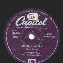 Joe Fingers Carr - Maple Leaf Rag / Istanbul