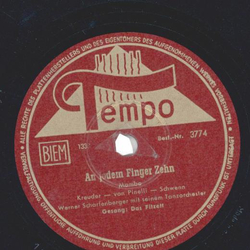 Die Kolibris / Rudolf Scharfenberger  - Jim, Jonny, Jonas / Das Fitzett - An jedem Finger Zehn