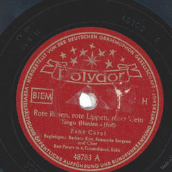 Ren Carol, Begleitgesang: Barbara Kist, Rosmarie Bergson...