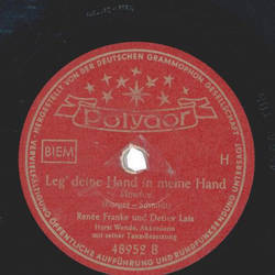 Renee Franke - Es wird ja alles wieder gut / Leg deine Hand in meine Hand 