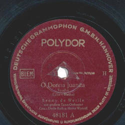 Dorle Rath und Heinz Woezel, Benny de Wille  - Donna...