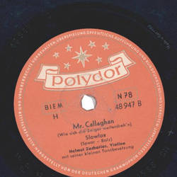 Helmut Zacharias -  Delicado / Mr. Callaghan