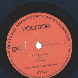 Hans Busch - Ol Guapa / Torero