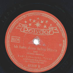 Rudi Schuricke - Frhling in Sorrent / Ich halte deine lieben Hnde