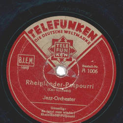 Jazz-Orchester - Rheinlnder-Potpourri / So tanzt man wieder!