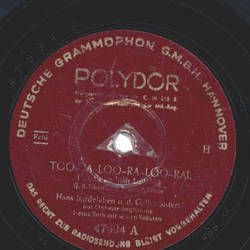 Hans Bardeleben / Heinz Both - Too-Ra-Loo-Ra-Loo-Ral /...