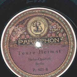 Nebe-Quartett - Mein Himmel auf Erden / Teure Heimat