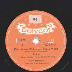 Silvio Francesco - Die blauen Nchte von Santa Maria /...
