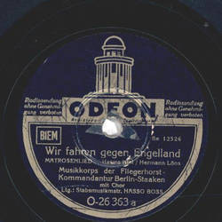 Musikkorps der Fliegerhorst-Kommandantur Berlin-Staaken...