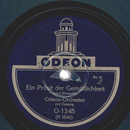 Odeon-Orchester - Ein Prosit der Gemtlichkeit / Zum...