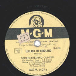 George Shearing Quintett - Lullaby of Birdland / When...