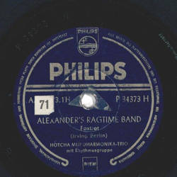 Hotcha Mundharmonika Trio - Alexanders Ragtime Band /...