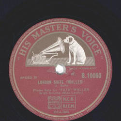 Fats Waller ? London Suite (3. Soho ) / London Suite (4.Bond Street)