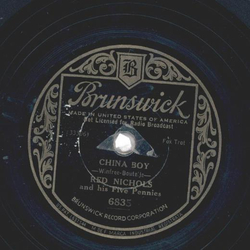 Red Nichols And His Five Pennies ? Peg O My Heart / China Boy