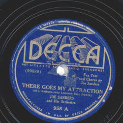 Joe Sanders - There Goes My Attraction / And They Said It...