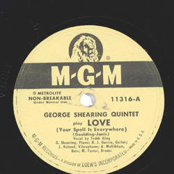 George Shearing Quintett - Love / Its Easy To Remember