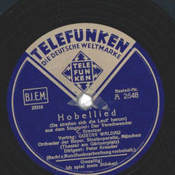 Gustav Waldau - Ich spiel mein Stckerl / Hobellied