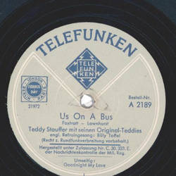 Billy Toffel - Goodnight My Love / Us Or A Bus